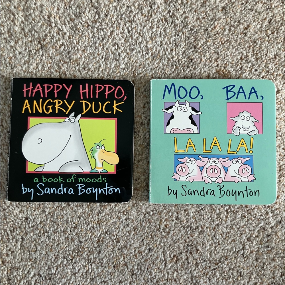 🌟 3 for $12 • Sandra Boynton board books